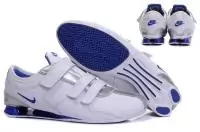 nike shox promos rival 3 hommes chaussures rvial3m10 blanc bleu,nike oz,nike nz hommes chaussures